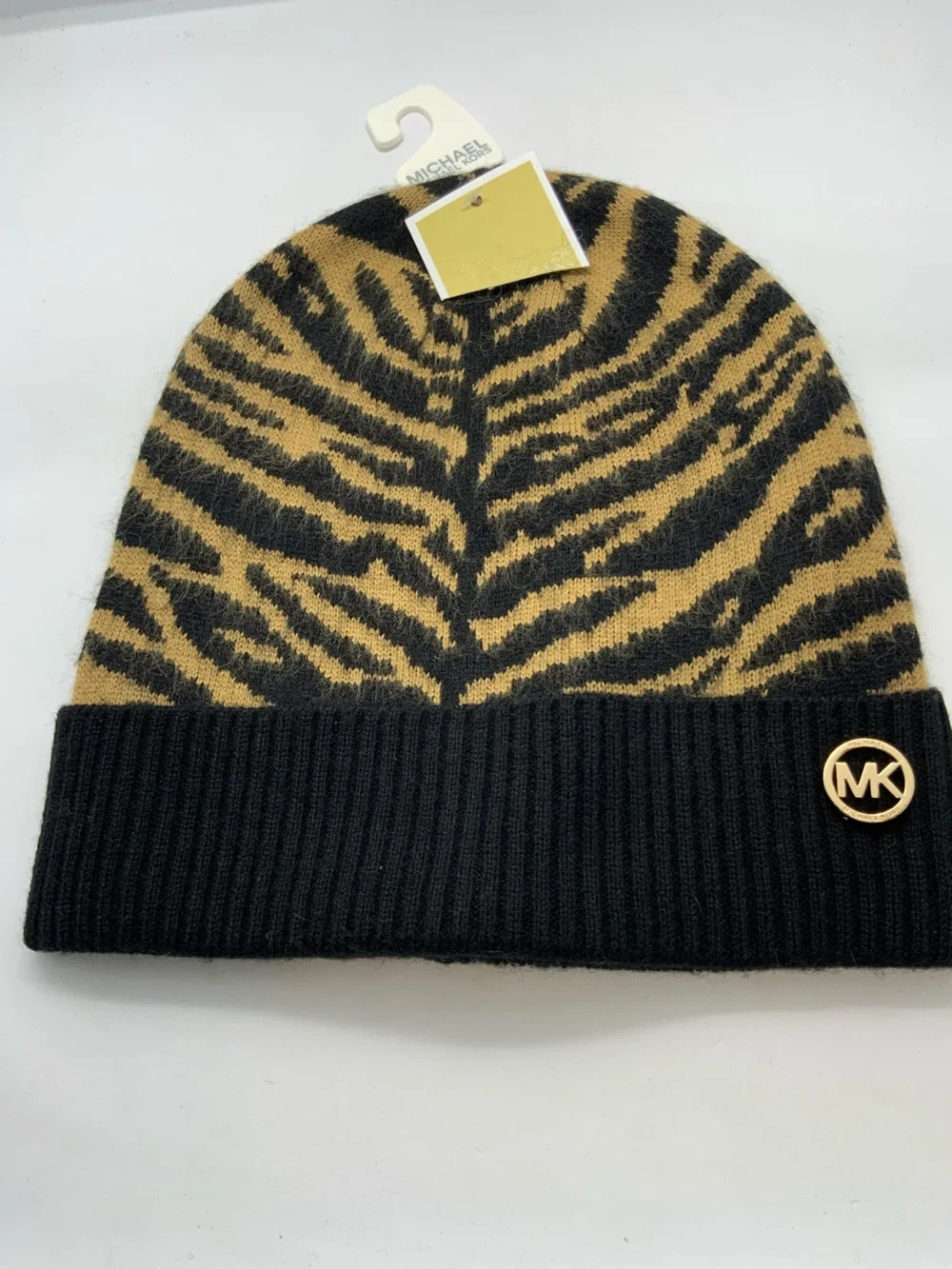 Michael Kors Women Knitted Bennie, Brown/Blac